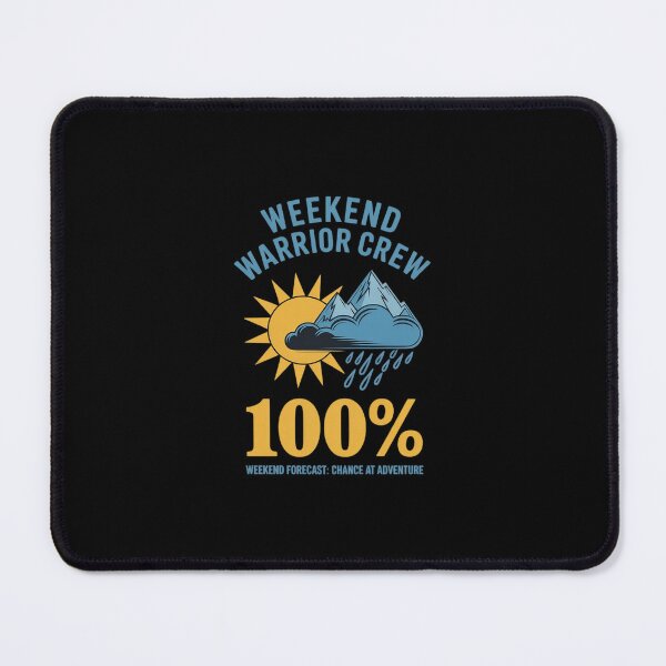 Item preview, Weekend Forecast 100% Chance of Adventure Outdoor Graphic designed and sold by imsamaharem.