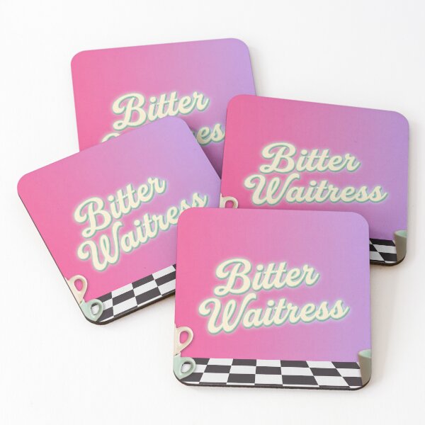 Item preview, Bitter Waitress Retro Diner with Mugs designed and sold by bitterwaitress.