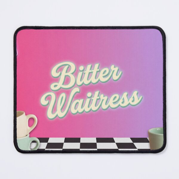 Item preview, Bitter Waitress Retro Diner with Mugs designed and sold by bitterwaitress.