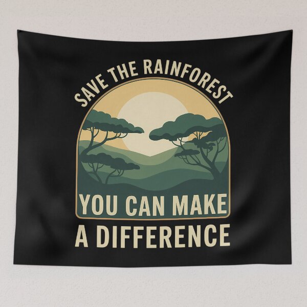 Item preview, Save the Rainforest Earth Day Go Green designed and sold by Morphologiona.