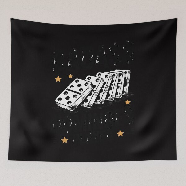 Item preview, Badass Dominoes Player Domino Game Player  Dominoes designed and sold by tlallimicrichi.