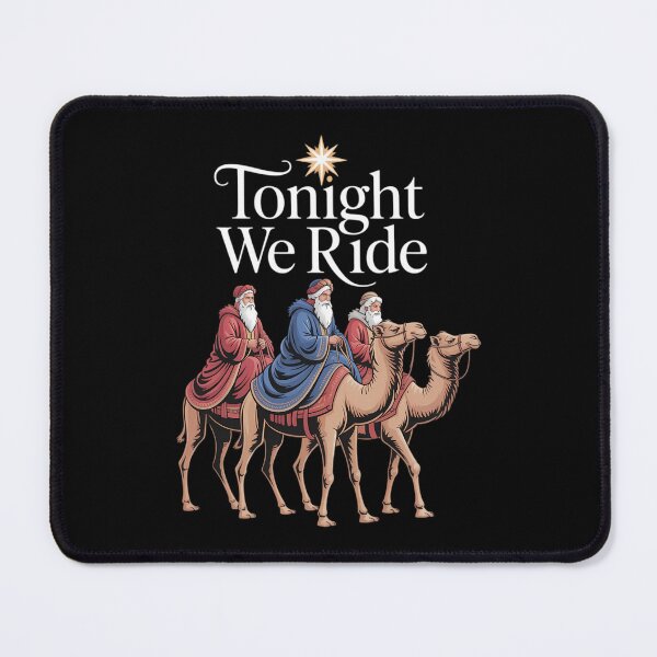 Item preview, Tonight We Ride Christmas, 3 Wise Men, Christian Christmas designed and sold by Morphologiona.