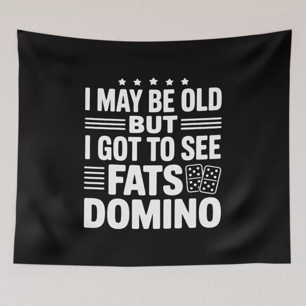 Item preview, Antoine Fats Domino Music Legend Fan I May Be Old designed and sold by tlallimicrichi.