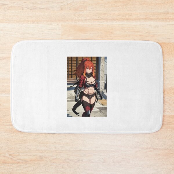 Item preview, Surena Lysandra Red Hair Warrior Anime Mercenary Art designed and sold by iloveanimechibi.