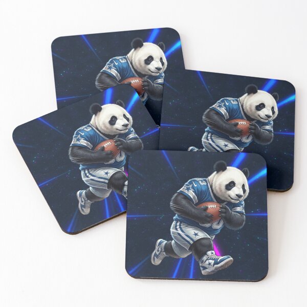 Item preview, Touchdown Panda - American Football Player Bear designed and sold by Jonathas0989.