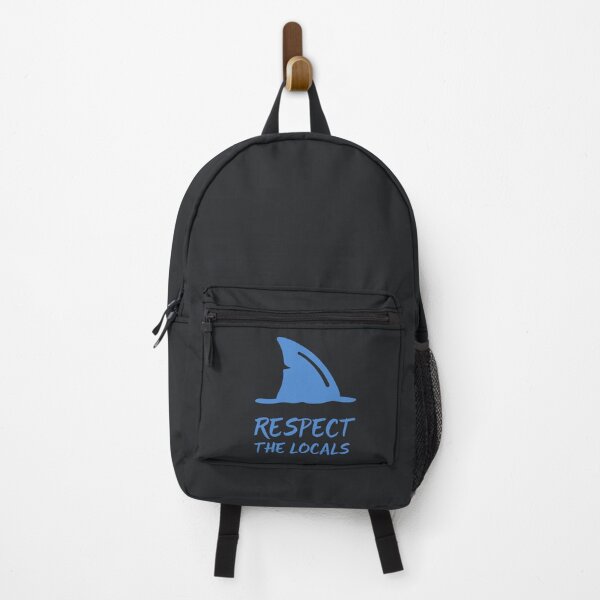 Item preview, Respect the locals - shark designed and sold by Frank J. Art.
