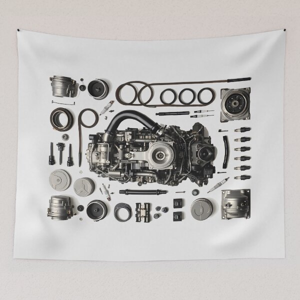 Item preview, Car Repair Car parts designed and sold by Uglyandcute.