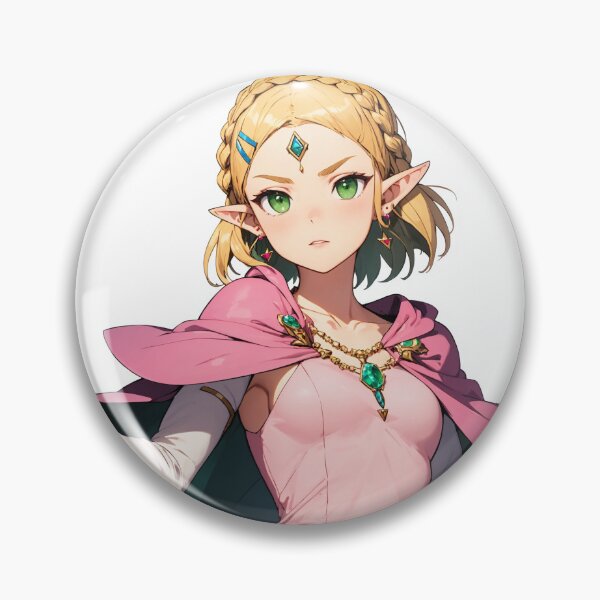 Item preview, Princess Zelda Legend of Zelda Tears of the Kingdom Anime Fantasy Art designed and sold by iloveanimechibi.