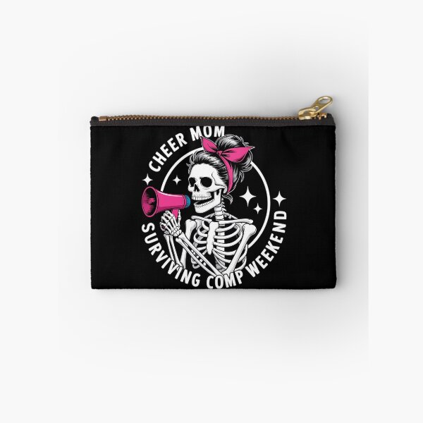 Item preview, Skeleton Coffee Cheer Mom Surviving Comp Weekend Mothers Day designed and sold by Morphologiona.