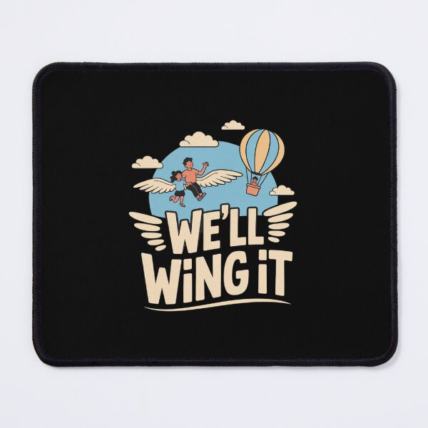 Item preview, We'll Wing It Squad Goals Jetpack Balloon Crew designed and sold by imsamaharem.
