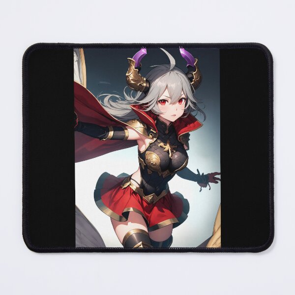 Item preview, Threo Sarasa Granblue Fantasy Eternal Axe Warrior Anime Art designed and sold by iloveanimechibi.