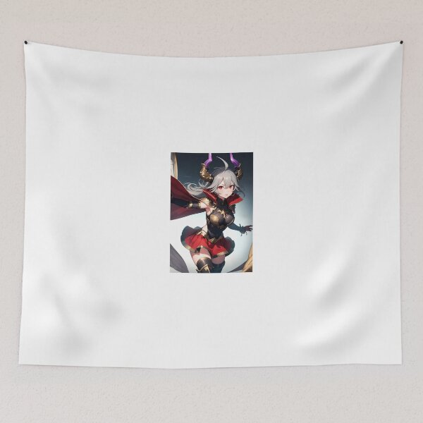 Item preview, Threo Sarasa Granblue Fantasy Eternal Axe Warrior Anime Art designed and sold by iloveanimechibi.