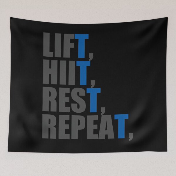 Item preview, Lift HIIT Rest Repeat designed and sold by xkwoeerhyzy91.