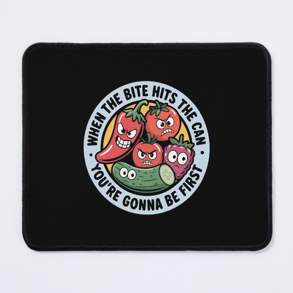 Item preview, When The Bite Hits The Fan Pissed Vegan Produce Squad designed and sold by imsamaharem.