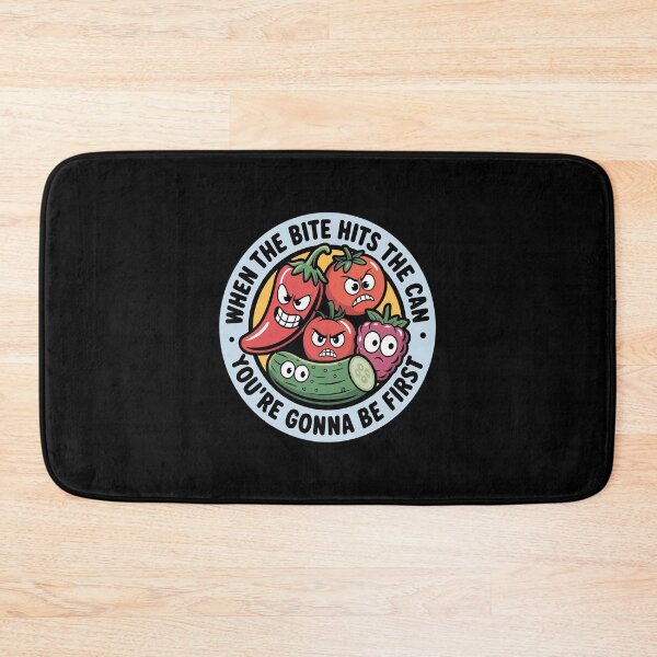 Item preview, When The Bite Hits The Fan Pissed Vegan Produce Squad designed and sold by imsamaharem.