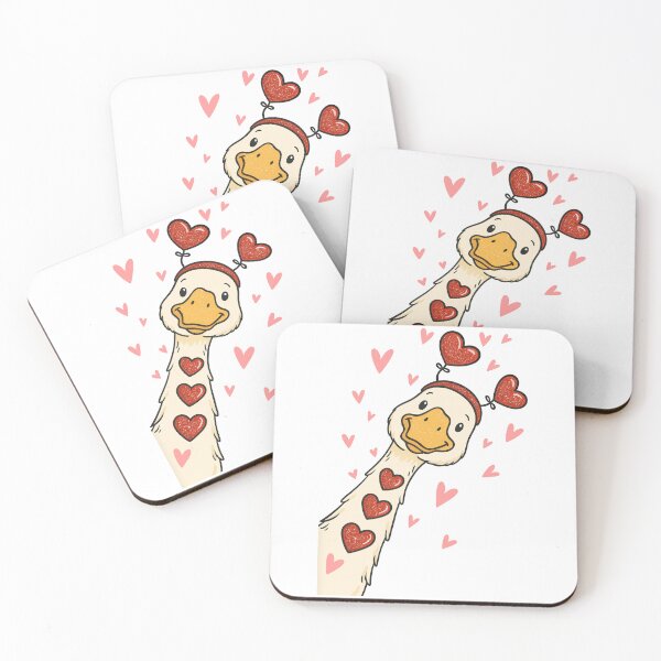Item preview, Retro Valentine Goose designed and sold by Lbeck1869.