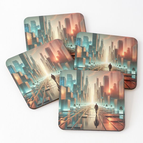 Item preview, Where Are You Going That Isn't Already Here | Surreal City Walker designed and sold by Pandawan88.