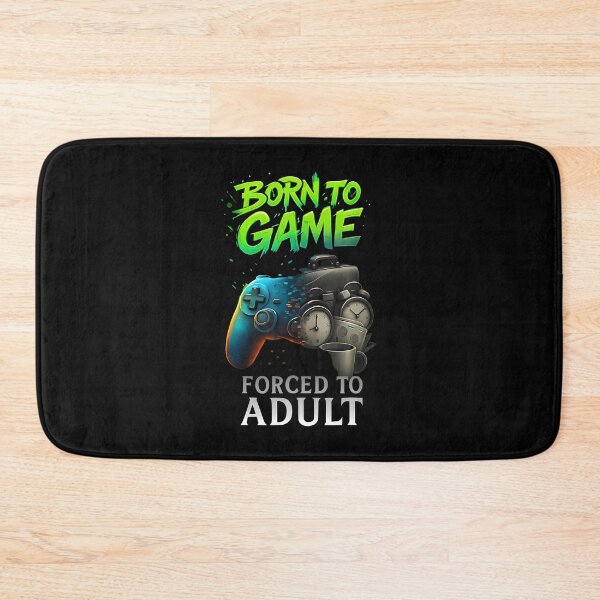 Item preview, Born To Game Forced To Funny Gaming Gamer designed and sold by caiknelinex.