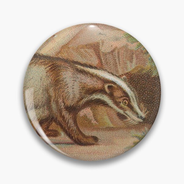 Item preview, Vintage Badger Illustration  designed and sold by AnimaliaStar.