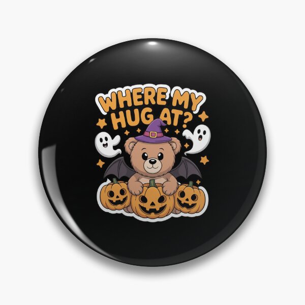 Item preview, Where My Hug at Cute Halloween Teddy Bear Spooky Season designed and sold by countntenov.