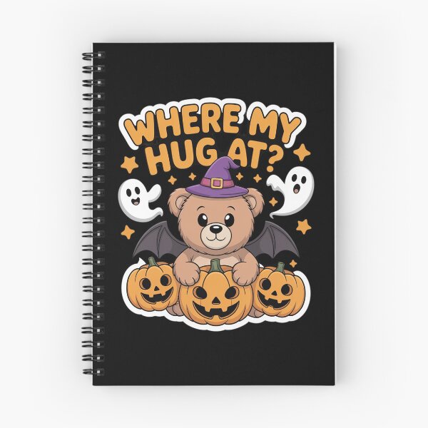 Item preview, Where My Hug at Cute Halloween Teddy Bear Spooky Season designed and sold by countntenov.