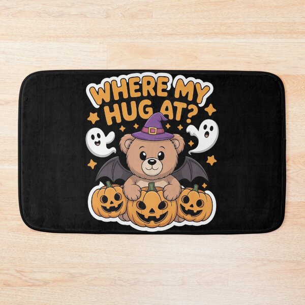 Item preview, Where My Hug at Cute Halloween Teddy Bear Spooky Season designed and sold by countntenov.