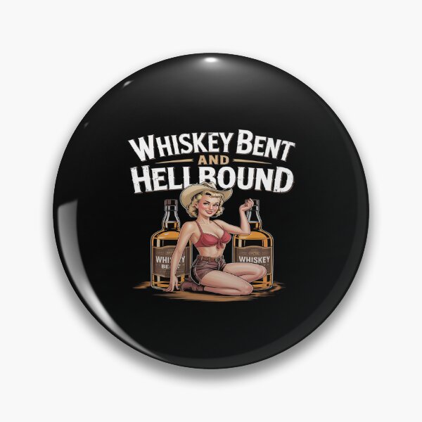 Item preview, Whiskey Bent And Hellbound Sexy Cowgirl Whiskey Cute designed and sold by countntenov.