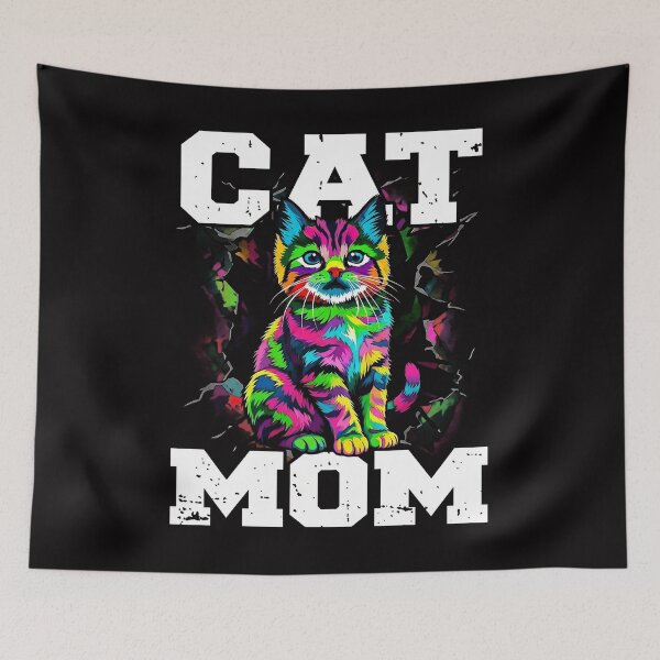 Item preview, Womens Cat Mom Cat Owner Cat Lover designed and sold by teltvitossuilea.