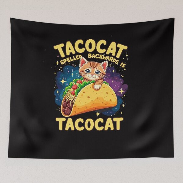 Item preview, Tacocat Cat Spelling Mexican Cusine Taco & Cats Lover designed and sold by teltvitossuilea.