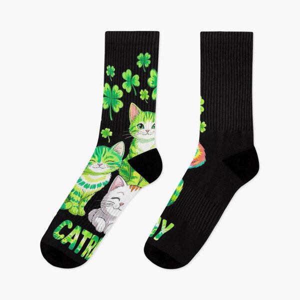 Item preview, St Patricks Tie Dye Catricks Day Cats Saint Pattys Cat Lover designed and sold by teltvitossuilea.