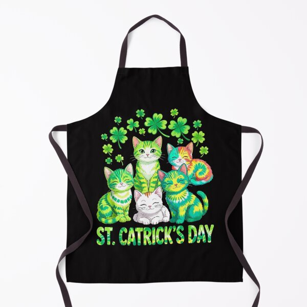 Item preview, St Patricks Tie Dye Catricks Day Cats Saint Pattys Cat Lover designed and sold by teltvitossuilea.