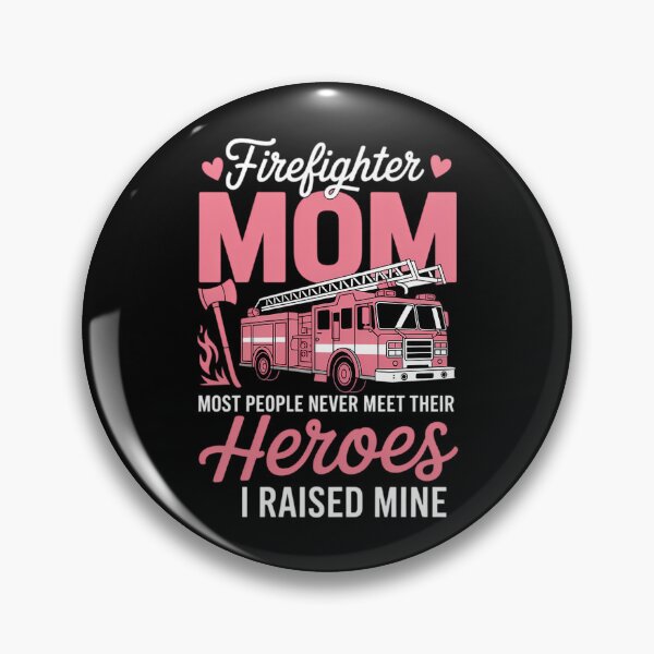 Item preview, Proud Firefighter Mom I Raised My Hero Mother's Day Family designed and sold by JonathalIngham.