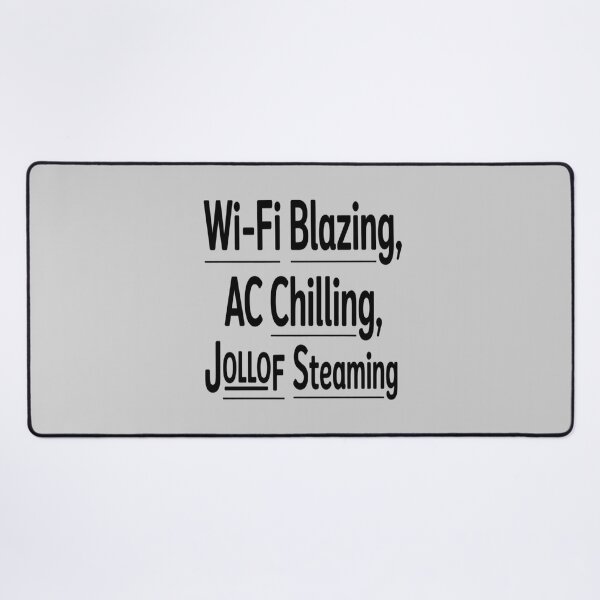 Item preview, Wi-fi Blazing Ac Chilling Jollof Steaming designed and sold by countntenov.