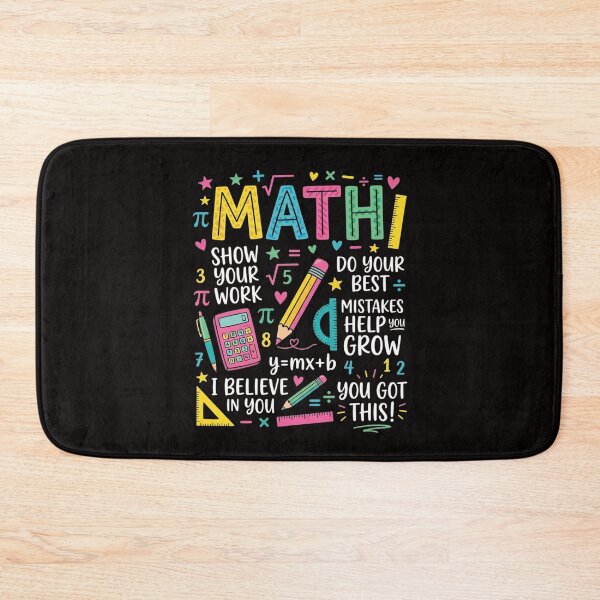 Item preview, Show Your Work Math Teacher First Day Back to School designed and sold by chaeningplan.