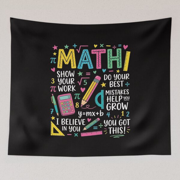 Item preview, Show Your Work Math Teacher First Day Back to School designed and sold by chaeningplan.