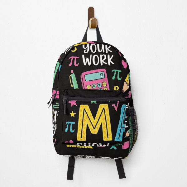 Item preview, Show Your Work Math Teacher First Day Back to School designed and sold by chaeningplan.