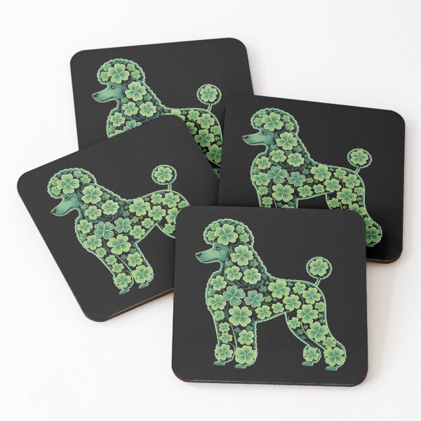 Item preview, Shamrock Poodle Dog St. Patrick's Day designed and sold by JonathalIngham.