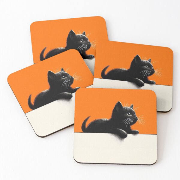 Item preview, Curious Kitten designed and sold by Beyondnote-Art.