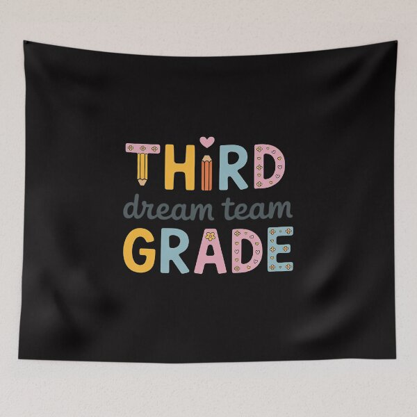 Item preview, Third Grade Dream Team Cute Pencil First Day of School designed and sold by teltvitossuilea.