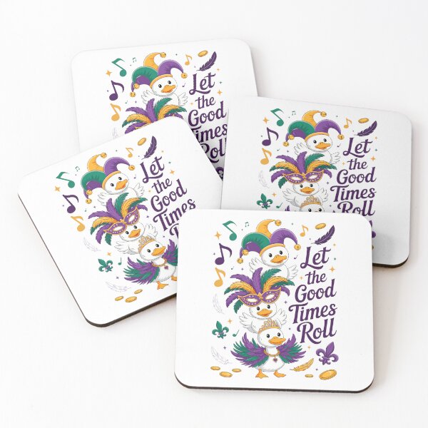 Item preview, Funny Mardi Gras Goose Let The Good Times Roll designed and sold by JonathalIngham.