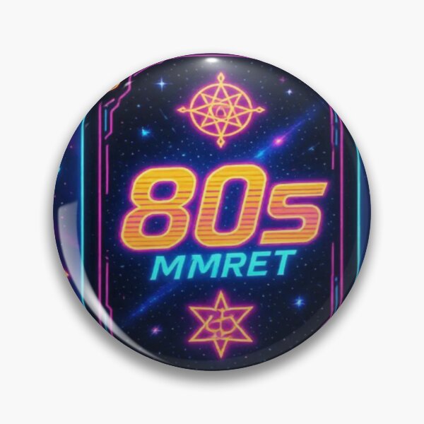 Item preview, 80s MMR Neon Card – Retro Synthwave Gaming Rank Art designed and sold by Cristhian Almanza.