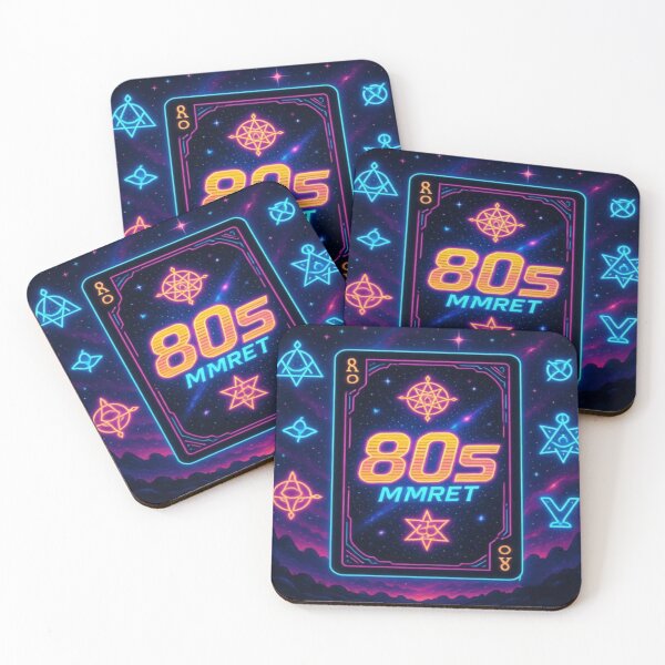 Item preview, 80s MMR Neon Card – Retro Synthwave Gaming Rank Art designed and sold by Cristhian Almanza.