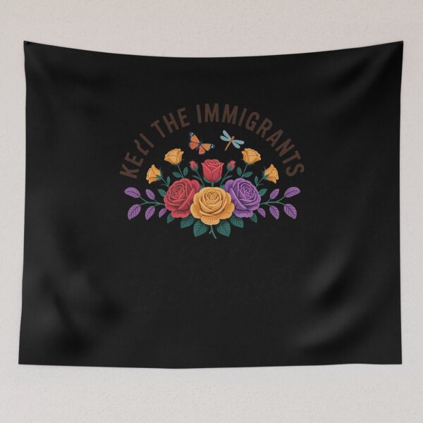 Item preview, Wildflower Keep The Immigrants Deport The Racists Immigrants designed and sold by countntenov.