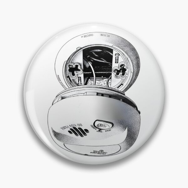 Item preview, Smoke Alarm designed and sold by Naux | Design & Illustration.