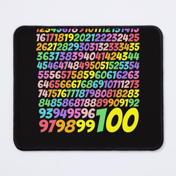 Item preview, Numbers Colorful 1-100 for Kids Day and School Math designed and sold by teltvitossuilea.