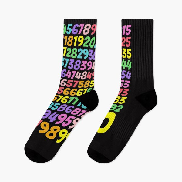 Item preview, Numbers Colorful 1-100 for Kids Day and School Math designed and sold by teltvitossuilea.