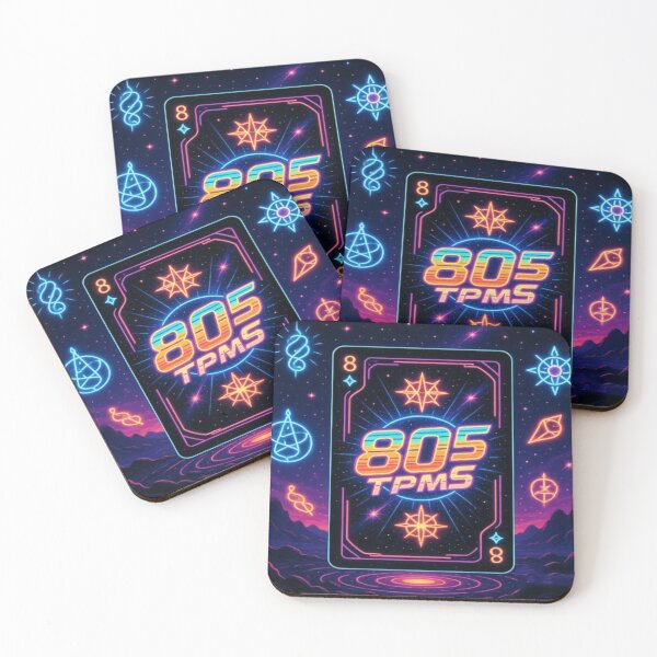 Item preview, 80s TPMs Neon Card – Retro Synthwave Typing Speed Art designed and sold by Cristhian Almanza.