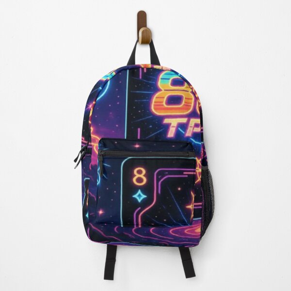 Item preview, 80s TPMs Neon Card – Retro Synthwave Typing Speed Art designed and sold by Cristhian Almanza.