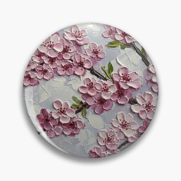 Item preview, Impasto-Style Digital Art: Sakura Mist Layers designed and sold by EEpression.
