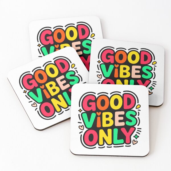 Item preview, Colorful Good Vibes Sticker  designed and sold by SteezeeStore.